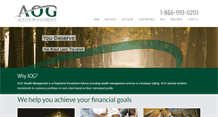 Desktop Screenshot of aogwealth.com