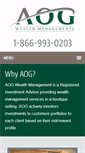 Mobile Screenshot of aogwealth.com